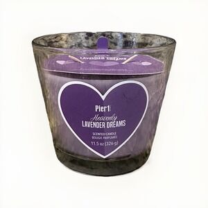 PIER 1 IMPORTS 2 Wick Heavenly Lavender Dreams Candle